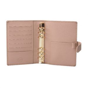 Leather Agenda- Taupe