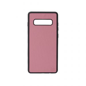 Samsung S10 Nappa Leather Case - Pink