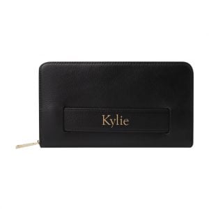 Lifestyle Wallet- Black (Monogram on Strap)