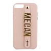iPhone 7/8 Letter Strap Case- Nude