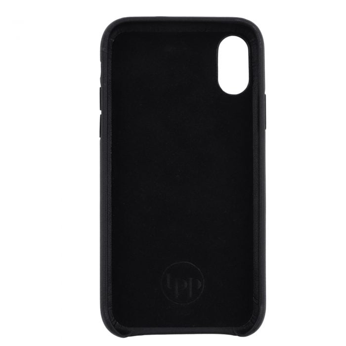 iPhone XR Letter Strap Case- Black