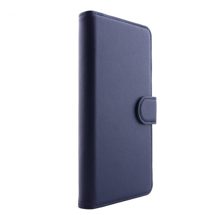 iPhone 11 Pro Max Leather Wallet Case- Blue