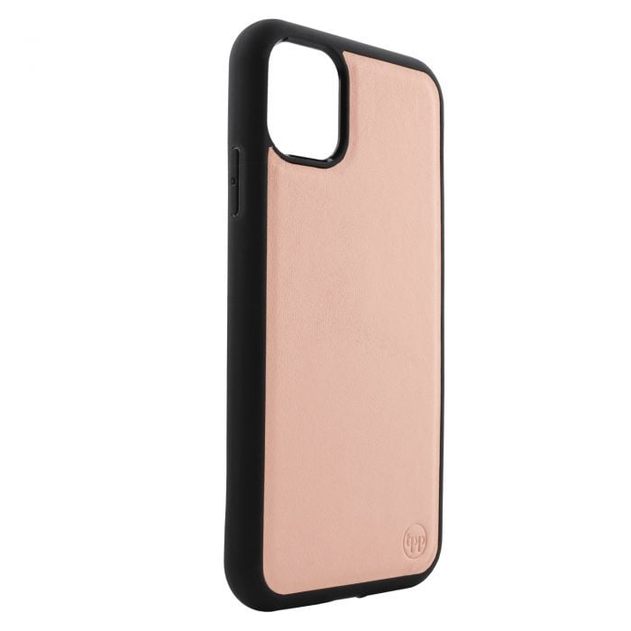 iPhone 11 Pro Max Nappa Leather Case - Nude