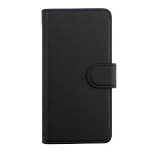 iPhone 11 Pro Max Leather Wallet Case- Black