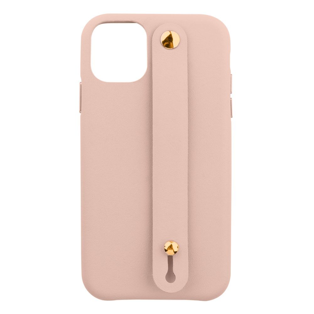 iPhone 11 Pro Max Letter Strap Case- Nude - The Personal Print