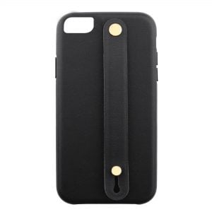 iPhone 6 Plus/6S Plus Letter Strap Case- Black