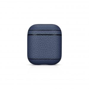 AirPods Leather Case- Grain Black