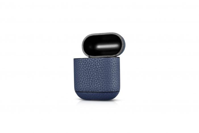 AirPods Leather Case- Grain Black