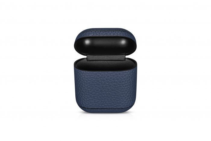 AirPods Leather Case- Grain Black