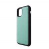iPhone 11 Saffiano Leather Case – Teal