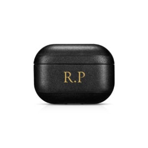 AirPods Pro Leather Case- Black