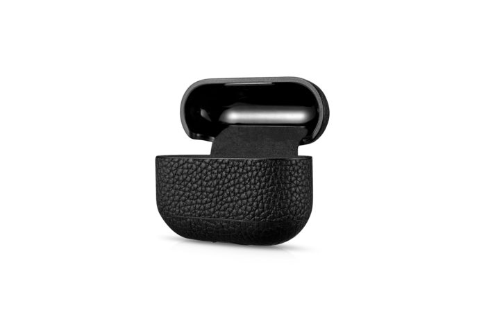 AirPods Pro Leather Case- Grain Black