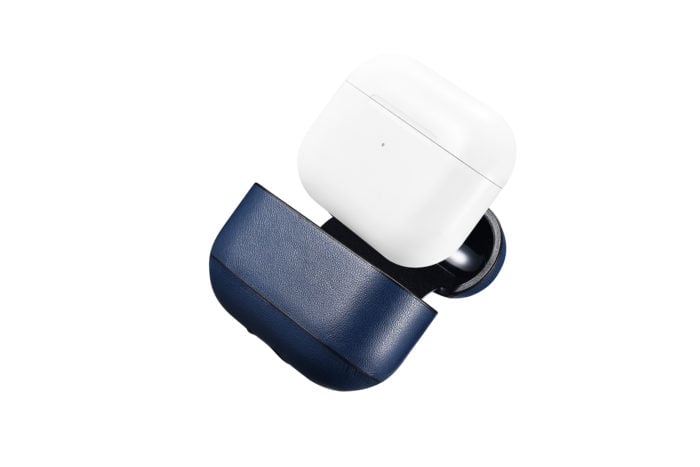 AirPods Pro Leather Case- Navy Blue