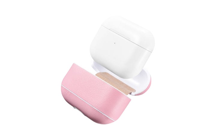 AirPods Pro Leather Case- Pink