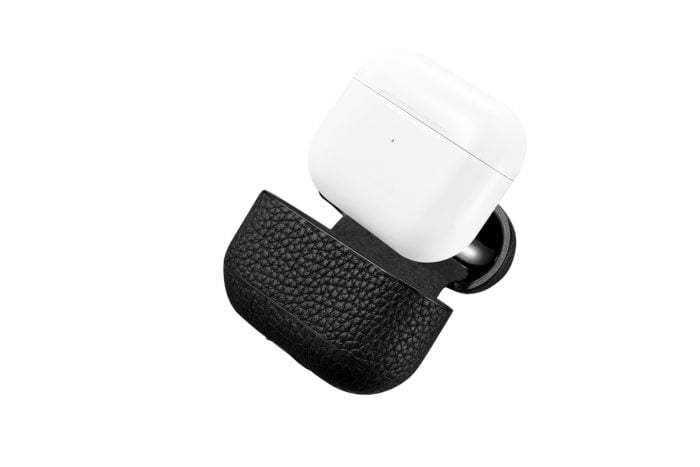 AirPods Pro Leather Case- Grain Black