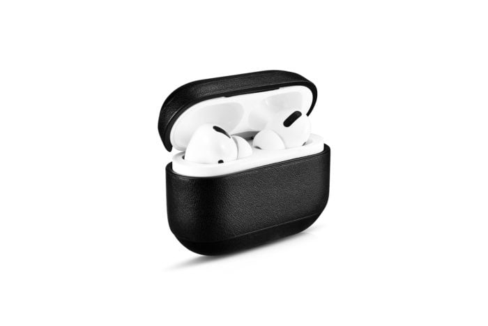 AirPods Pro Leather Case- Black