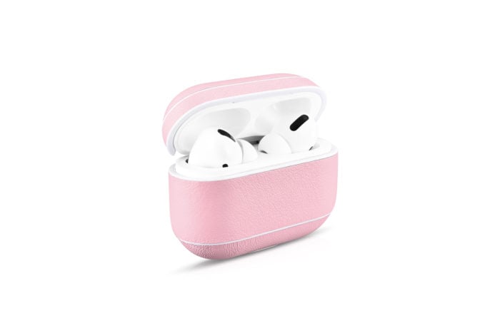 AirPods Pro Leather Case- Pink