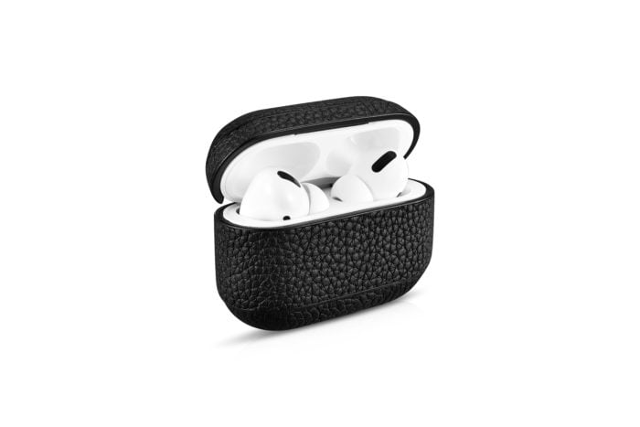 AirPods Pro Leather Case- Grain Black