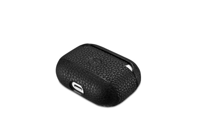 AirPods Pro Leather Case- Grain Black