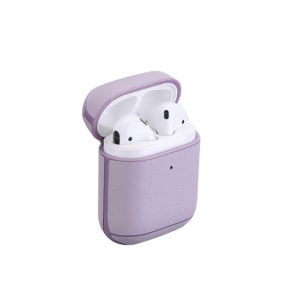 AirPods Leather Case- Purple