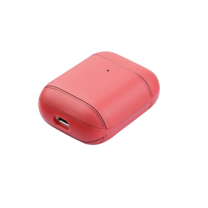 AirPods Leather Case- Peach