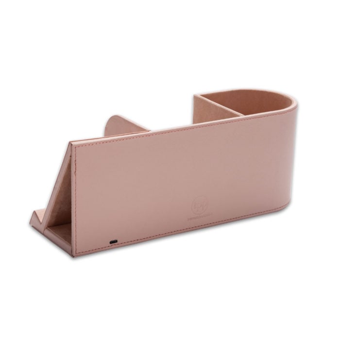 Wireless Charging Desk Organiser Stand- Nude