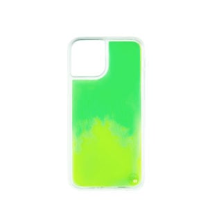 iPhone 11 Neon Sand Case- Green/Yellow