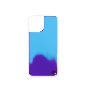 iPhone 11 Neon Sand Case- Blue/Purple