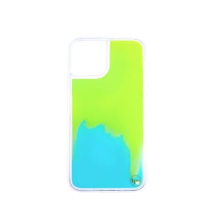 iPhone 11 Pro Max Neon Sand Case- Yellow/Teal