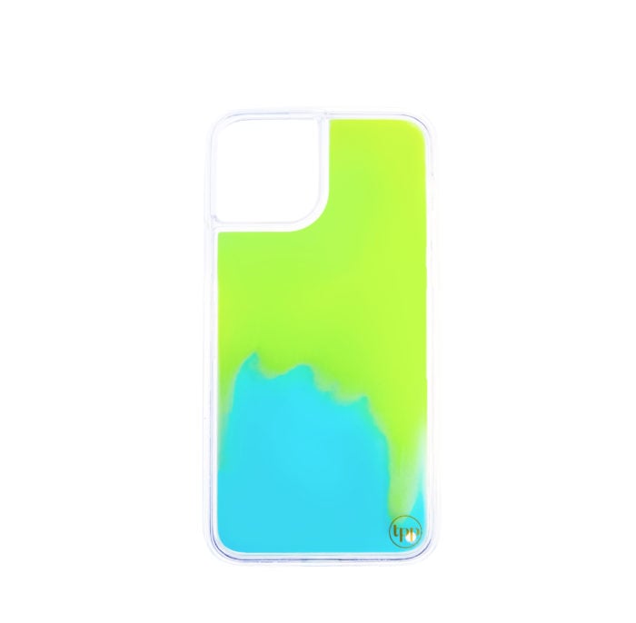 iPhone 11 Pro Max Neon Sand Case- Yellow/Teal