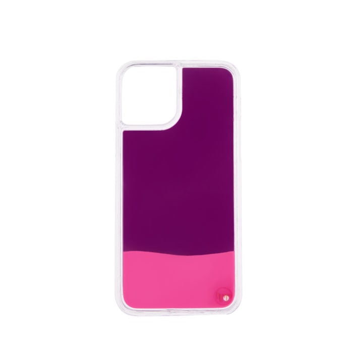 iPhone 11 Neon Sand Case- Pink/Purple