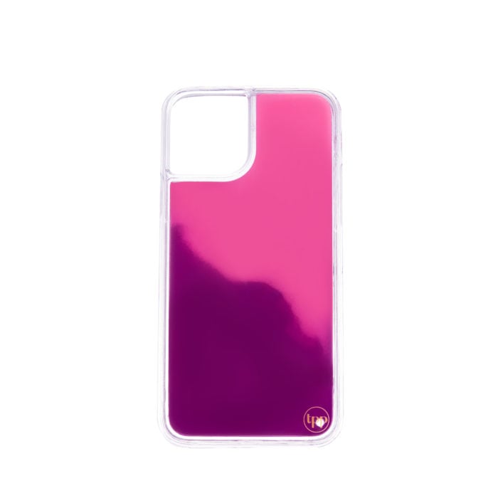 iPhone 11 Neon Sand Case- Pink/Purple