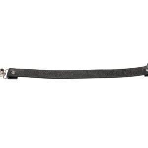 Leather Dummy Baby Strap- Black