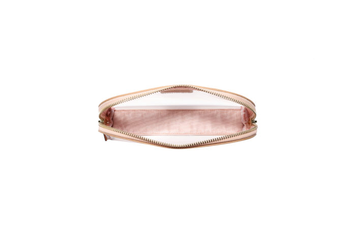 Clear Cosmetic Case Small- Nude