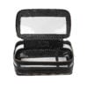 Clear Travel Case- Black