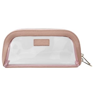 Clear Cosmetic Case Small- Nude