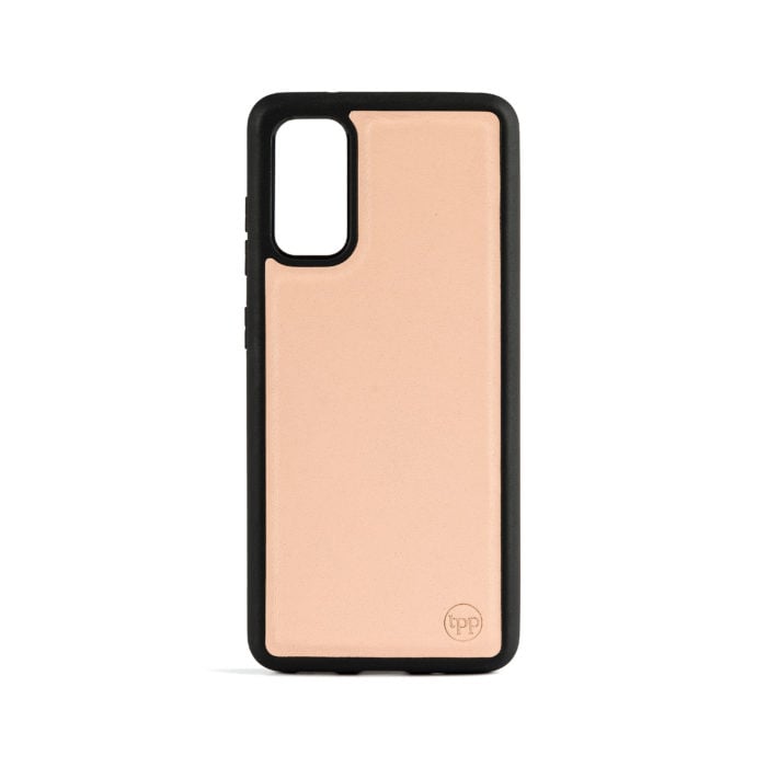 Samsung S20 Nappa Leather Case - Nude