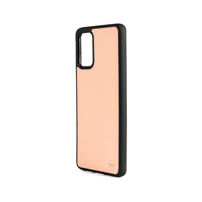 Samsung S20 Nappa Leather Case - Nude