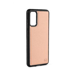 Samsung S20 Nappa Leather Case - Nude