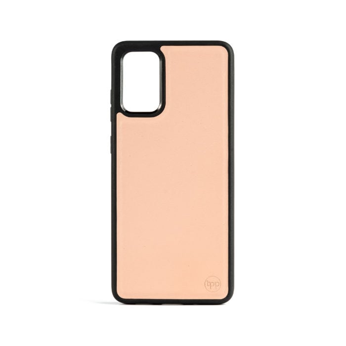 Samsung S20 Plus Nappa Leather Case - Nude