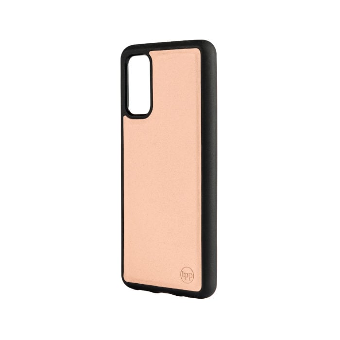 Samsung S20 Plus Nappa Leather Case - Nude