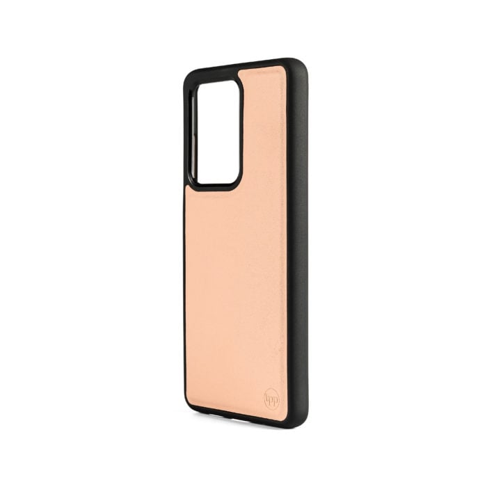 Samsung S20 Ultra Nappa Leather Case - Nude