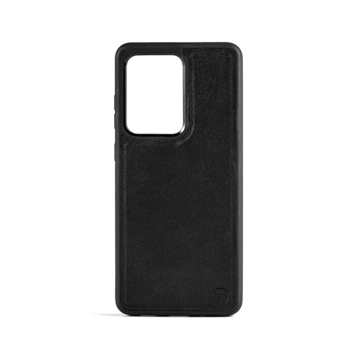 Samsung S20 Ultra Nappa Leather Case - Black