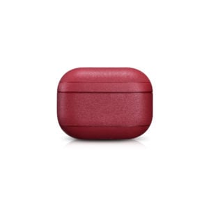 AirPods Pro Leather Case- Red