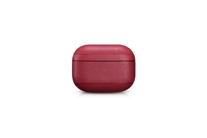 AirPods Pro Leather Case- Red