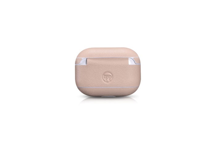 AirPods Pro Leather Case- Nude