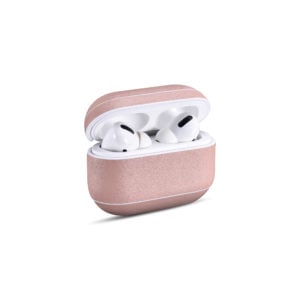 AirPods Pro Leather Case- Blush Nude