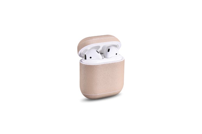 AirPods Leather Case- Nude