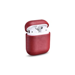 AirPods Leather Case- Red