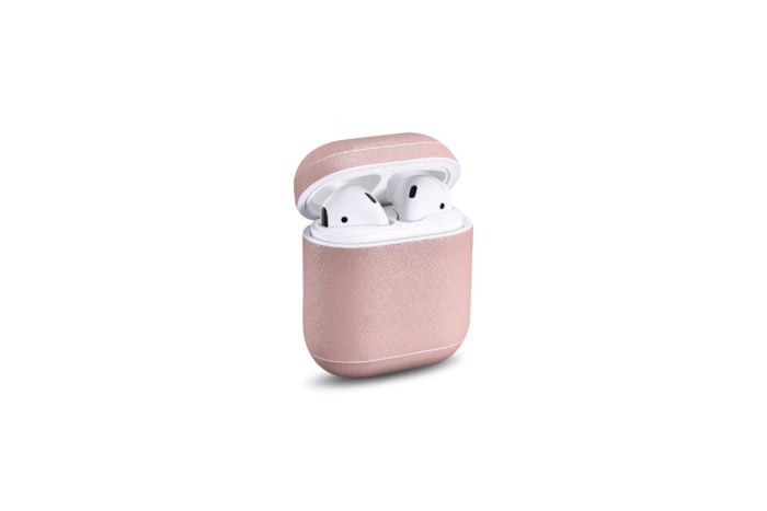 AirPods Leather Case- Blush Nude